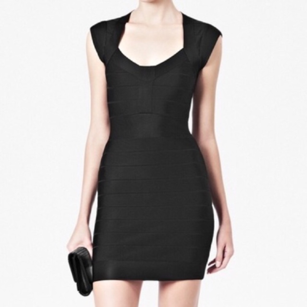 Black bandage dress that is sexy and elegant!